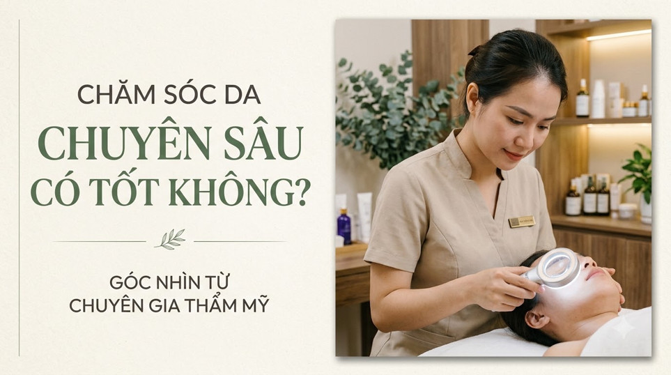 Chăm Sóc Da Chuyên Sâu Có Tốt Không? Góc Nhìn Từ Chuyên Gia Thẩm Mỹ