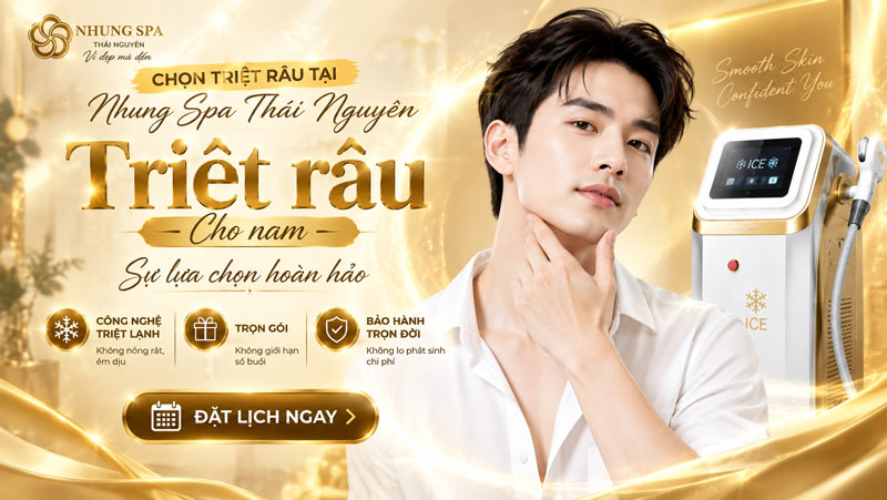 Triệt râu cho nam